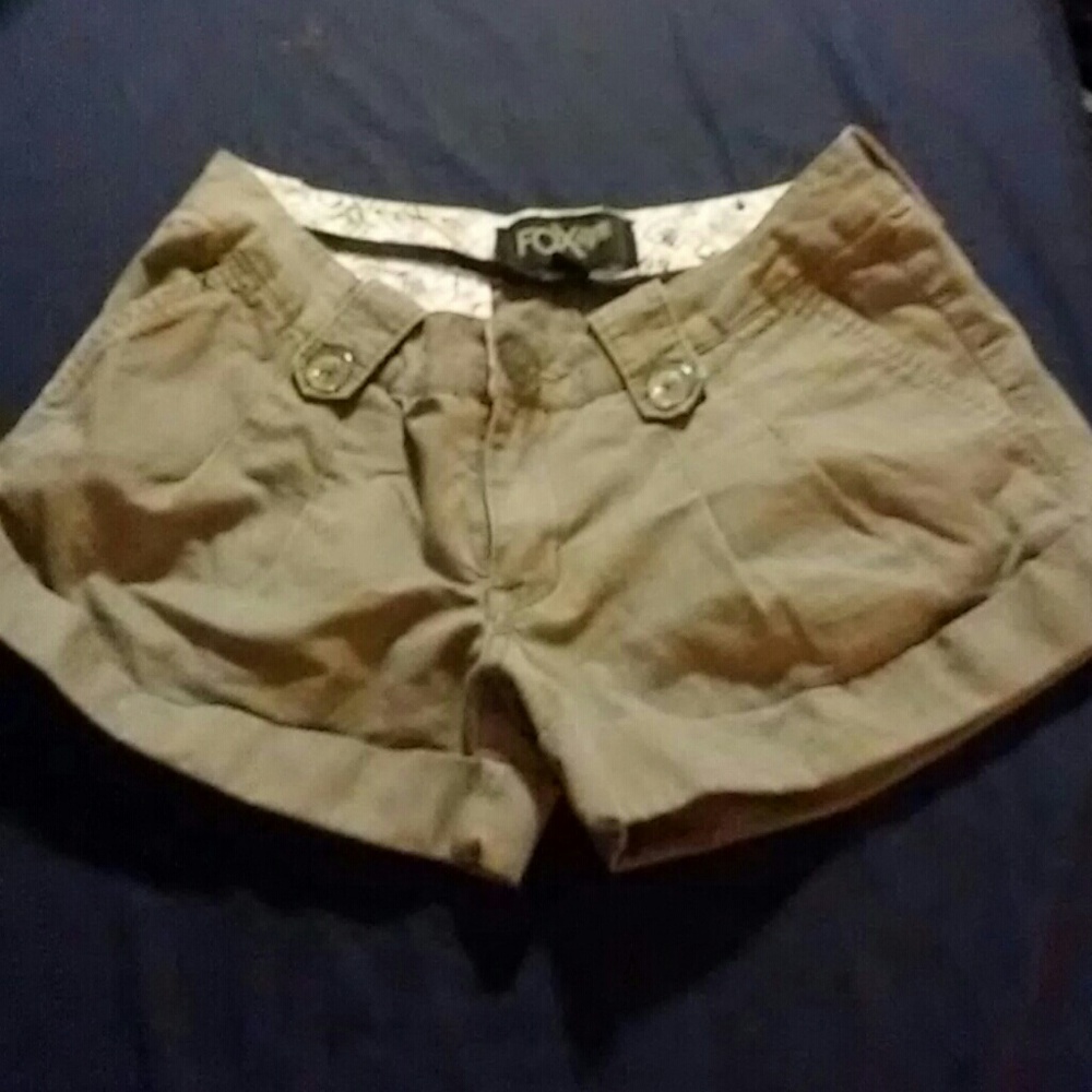 Dark gray shorts